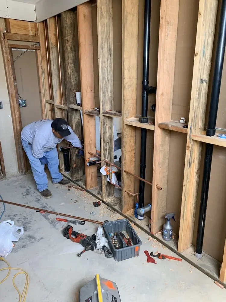 Commercial rough-in plumbing for Gas Line Repair in Oak Forest of Tampa
